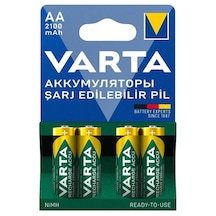 Varta 56706 2100 mAh AA Ni-MH Şarj Edilebilir Kalem Pil 4'lü