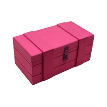 Kişiye Özel Pembe Hatıra Hediye Kutusu Kapak İçi Yazı Yazılabilir