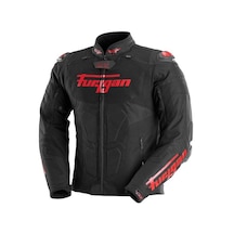 Furygan Tx Raptor Motosiklet Ceketi Siyah Kırmızı