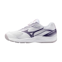 Mizuno Cyclone Speed 5 Kadın Voleybol Ayakkabısı Beyaz / Lacivert Çok Renkli