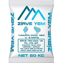 Zirve Yem Yumurta Ci̇vci̇v Yemi̇ Toz 50 KG