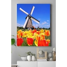 Pster16222 Hollanda Manzara Kanvas Tablo 50 X 70 7/8 Yaş