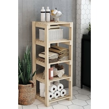 Ahşap Çok Amaçlı Raf/kitaplık/ayakkabılık Çam Rengi 001