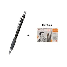 Tombow Uçlu Kalem Sh-300 Grip Siyah 0.5 Mm + 12 Tüp Tombow 0.5mm