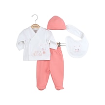 Ciccim Baby Best Friends 5'li Bebek Zıbın Seti 4765 Yavruağzı
