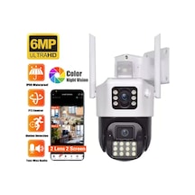 O-kam 3024 Çift Lens Wifi Ptz Kamera - Adaptör li