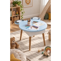 Sulorahome Mavi Çocuk Oyun Ve Aktivite Masası