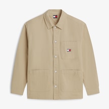 Tommy Hilfiger Essential Overshirt Ext Erkek Sarı T-shirt Dm0dm20236 2800232