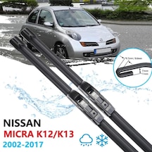 Nissan Micra K12 Ön Cam Muz Silecek Takımı 2002-2017