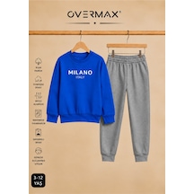 Saks Mavi Üst-gri Alt