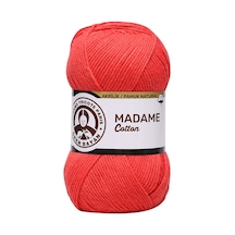 Ören Bayan Madame Cotton El Örgü İpi Nar Çiçeği 058