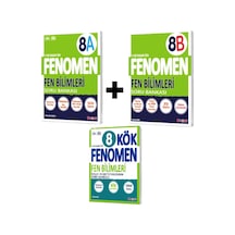 Fenomen 8. Sınıf Fen Bilimleri Soru Bankaları Seti A - B - Kök