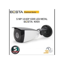 Premium 5 Mp 1440p 42 Led Metal Kasa Ahd Güvenlik Kamerası Kd-2209