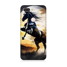 General Mobile Discovery Gm9 Pro Uyumlu Şaha Kalkmış At Desenli Silikon Kılıf