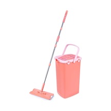 Omnipazar Flr-f0394 Sihirli Slim Tablet Mop Temizlik Kovası Turuncu
