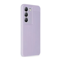 Vivo V30 Lite 4g Kılıf Auto Focus Kapak - Lila Evimdeyokyok