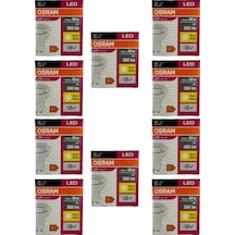 Osram Par16 4.5w 50w 2700k Sarı Işık Gu10 Duylu Led Spot 10 Adet
