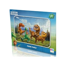 Ks Puzzle 24 Parça Good Dinosaur Frame Puzzle