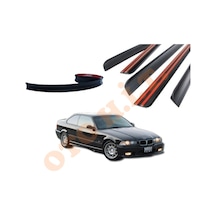 Bmw E36 Uyumlu Bagaj Üstü Spoiler Mat Siyah