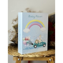 Rabsev RS306 Fotoğraf Albümü 10x15cm 200 Fotoğraf Kapasiteli Baby Desenli Lüks Albüm