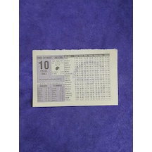 10 Eylül 2002 Takvim Yaprağı - Nostalji Koleksiyonluk Takvim Yaprağı A