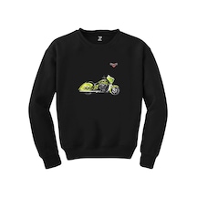 Victory Vison Green Siyah Sweatshirt