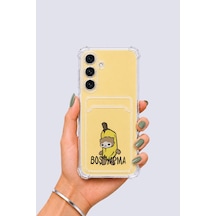 Samsung Galaxy Uyumlu S24 Fe Kartlıklı Boş Yapma Desenli Kılıf Mh-hs6685-4049