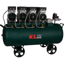 Klpro KLK104S 4 Hp 8 Bar 100 LT Sessiz Hava Kompresörü