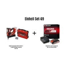 Einhell Set-69 Einhell Akülü Çivi Çakma+18v 2,5 Ah Akü & Şarj Cihazı