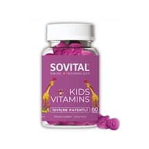 Sovital Kids Çocuk Vitamini Vegan Gummy  60 Adet