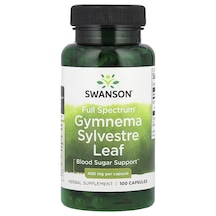 Swanson Full Gymnema Sylvestre Leaf Blood Sugar