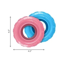 Kong Puppy Tires Delikli Tekerlek Şeklinde Çok Amaçlı Yavru Köpek Oyuncağı M/l