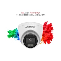Renkli Gece Görüşlü Dome Kamera Ds-2ce76d0t-exlpf