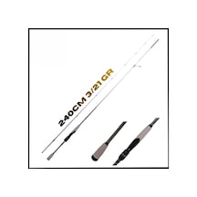Uyguna-yakala 240cm 3/21 Gr- İki Parça Light Spin Olta Kamışı - Ms.085