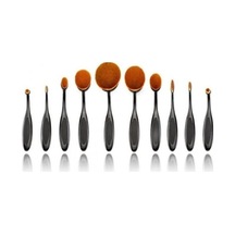 Oval Kasık Fırça Setı 10lu