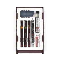 Rotring Rapido Kalemi Isograph Set Pergelsiz 0.2-0.3-0.5 +tikky