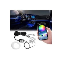 Car Cold Light Line Araç İçi Ambiyans Aydınlatma Beyaz