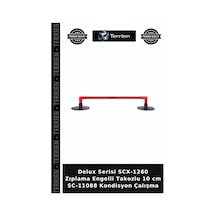 Delux Serisi Scx-1260 Zıplama Engelli Takozlu 10 Cm Sc-11088 Kondisyon Çalışma Çok Renkli