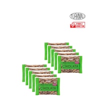 Bütün Antep Fıstıklı&sütlü Çikolata 65gr X 10 Paket