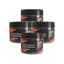 Eelhoe 4 Adet Belly Fatburner Sweat Enhancer Erkeklere Özel Kremi 100 Ml