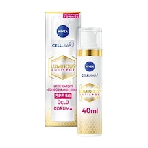 4 Adet Nivea Luminous 630 Leke Karşıtı Gündüz Bakım Kremi Spf50 40 Ml