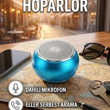 Taşınabilir Bluetooth Hoparlör Dahili Mikrofonlu Eller Serbest Arama Destekli Kompakt Tasarım