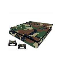 PS4 Slim Kamuflaj Sticker Seti