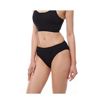 Malabadi Kadın 2 li Paket Normal Bel Modal Slip Külot 1028 Siyah