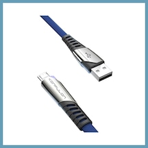 Bezos Konfulon Dc16 Micro Usb Kablo 1m 2.4a - Mavi Mbt06