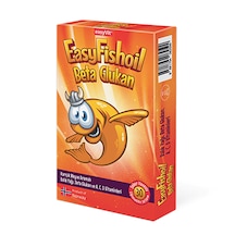 Easyvit Easyfishoil Beta Glukan Karışık Meyve Aromalı 30 Tablet