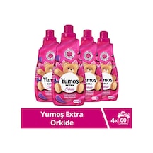 Yumoş Extra Konsantre Çamaşır Yumuşatıcısı Orkide 1440 Ml 60 Yıka 3'lü Set