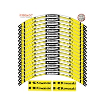 Motosiklet Jant Şeridi Kawasaki Uyumlu 6 Nötr
