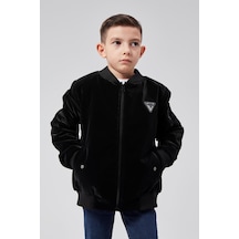 Erkek Çocuk Bomber Ceket 51319 Siyah