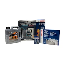 Premium Bakım Seti Fiat Linea 1248cc Dizel 95ps Model Yılı 2012-2016 Liqui Moly Top Tec 4200 5w30 Motor Yağı, Bo